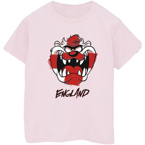 T-shirt Taz England Face - Dessins Animés - Modalova