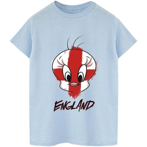 T-shirt Tweety England Face - Dessins Animés - Modalova