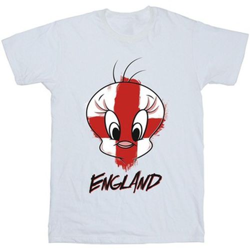 T-shirt Tweety England Face - Dessins Animés - Modalova