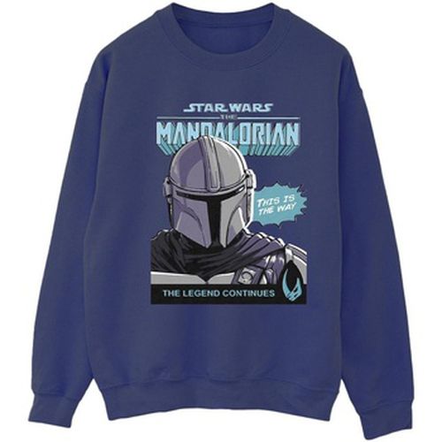 Sweat-shirt Mando Comic Cover - Star Wars The Mandalorian - Modalova