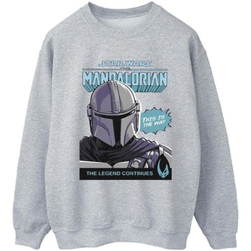 Sweat-shirt Mando Comic Cover - Star Wars The Mandalorian - Modalova