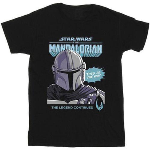 T-shirt Mando Comic Cover - Star Wars The Mandalorian - Modalova
