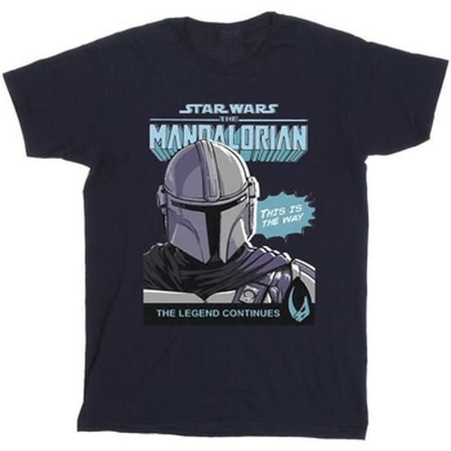 T-shirt Mando Comic Cover - Star Wars The Mandalorian - Modalova