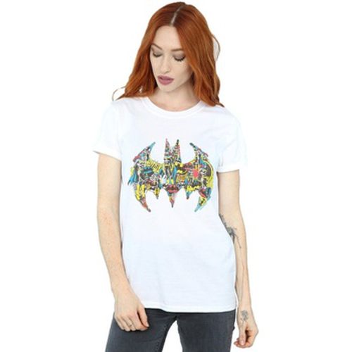 T-shirt Batman Batgirl Logo Collage - Dc Comics - Modalova