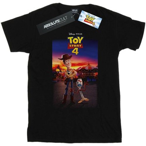 T-shirt Toy Story 4 Woody And Forky Poster - Disney - Modalova
