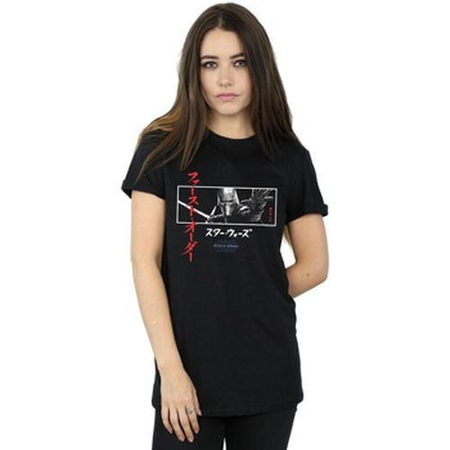 T-shirt Kylo Ren Katakana Art Stripe - Star Wars The Rise Of Skywalker - Modalova