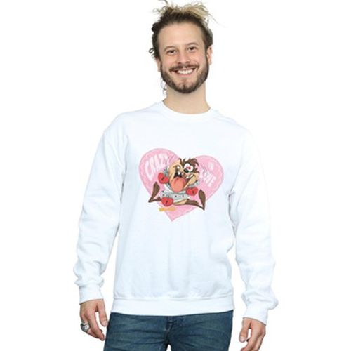 Sweat-shirt Taz Valentine's Day Crazy In Love - Dessins Animés - Modalova