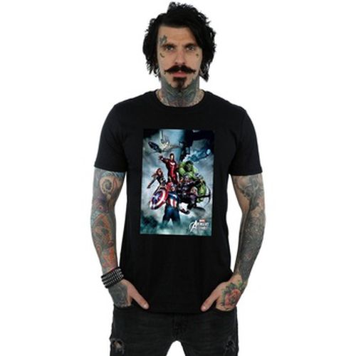 T-shirt Avengers Team Montage - Marvel - Modalova