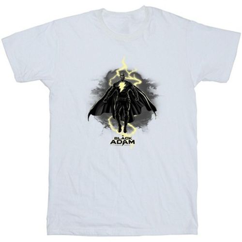 T-shirt Black Adam Hovering Bolt - Dc Comics - Modalova