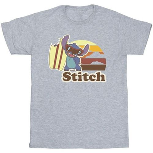 T-shirt Lilo And Stitch Bitten Surfboard - Disney - Modalova