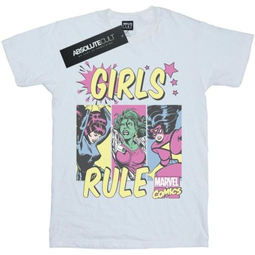 T-shirt Marvel Girls Rule - Marvel - Modalova