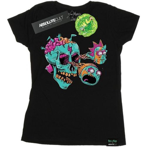 T-shirt Eyeball Skull - Rick And Morty - Modalova
