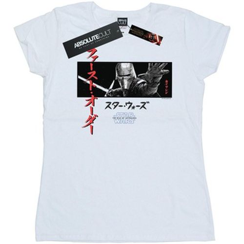 T-shirt Kylo Ren Katakana Art Stripe - Star Wars: The Rise Of Skywalker - Modalova