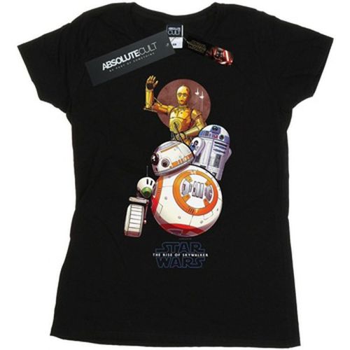 T-shirt Droids Illustration - Star Wars: The Rise Of Skywalker - Modalova
