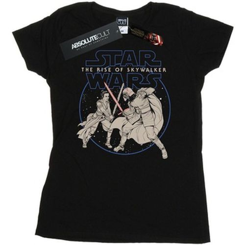 T-shirt Star Wars The Rise Of Skywalker Rey And Kylo Combat - Star Wars: The Rise Of Skywalker - Modalova