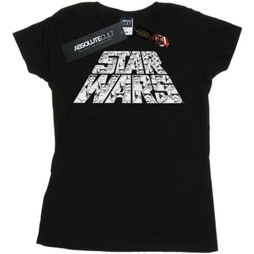 T-shirt Star Wars The Rise Of Skywalker Trooper Filled Logo - Star Wars: The Rise Of Skywalker - Modalova