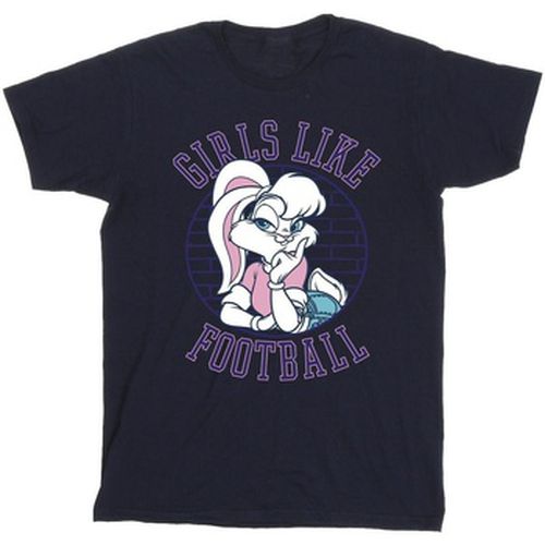 T-shirt Girls Like Football - Dessins Animés - Modalova