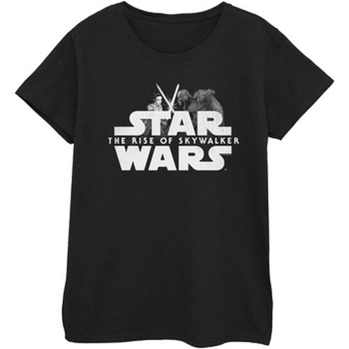 T-shirt Star Wars The Rise Of Skywalker Rey And Kylo Battle - Star Wars: The Rise Of Skywalker - Modalova