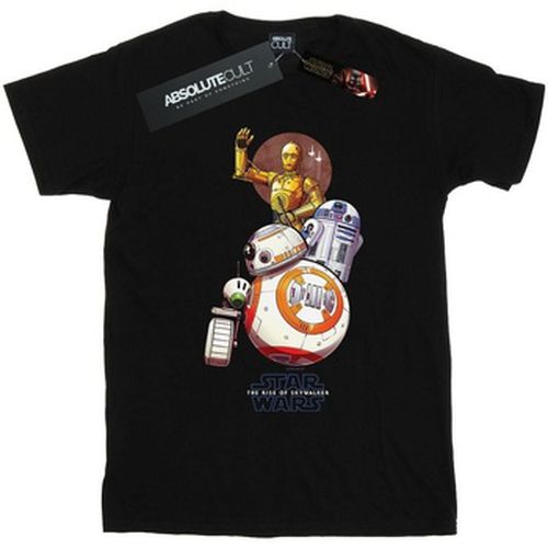 T-shirt Star Wars The Rise Of Skywalker Droids Illustration - Star Wars: The Rise Of Skywalker - Modalova