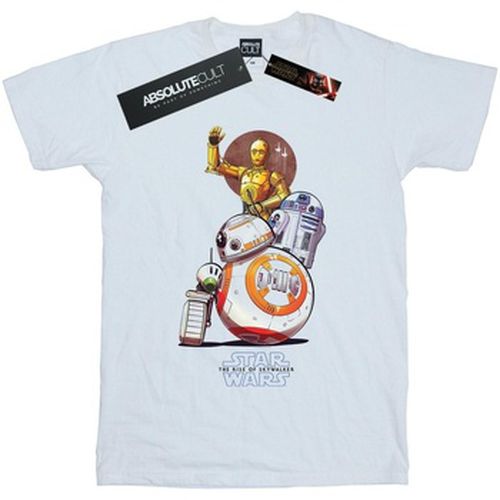 T-shirt Droids Illustration - Star Wars: The Rise Of Skywalker - Modalova