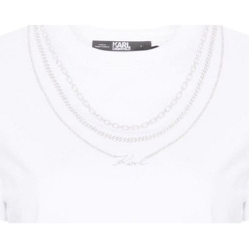 T-shirt T-Shirt 240W1731 100 - Karl Lagerfeld - Modalova