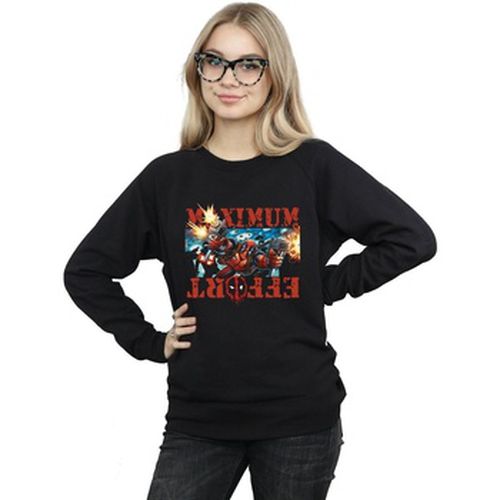 Sweat-shirt Deadpool Maximum Effort - Marvel - Modalova