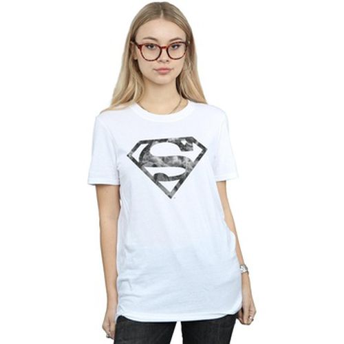 T-shirt Superman Marble Logo - Dc Comics - Modalova