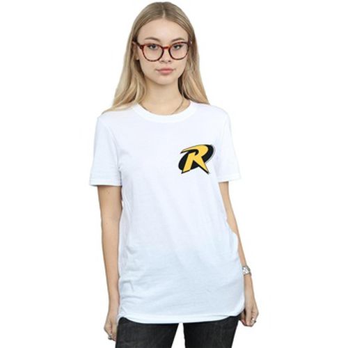 T-shirt Batman Robin Logo - Dc Comics - Modalova