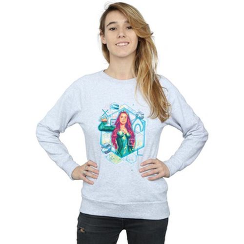 Sweat-shirt Aquaman Mera Geometric - Dc Comics - Modalova