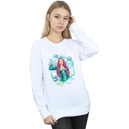 Sweat-shirt Aquaman Mera Geometric - Dc Comics - Modalova