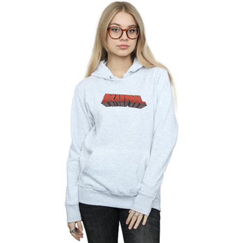 Sweat-shirt Deadpool Text Logo - Marvel - Modalova