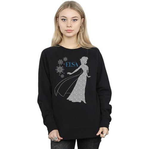 Sweat-shirt Frozen Elsa Christmas Silhouette - Disney - Modalova