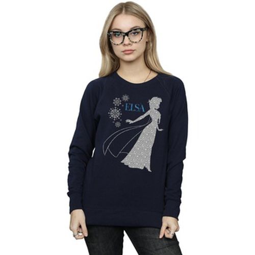 Sweat-shirt Frozen Elsa Christmas Silhouette - Disney - Modalova