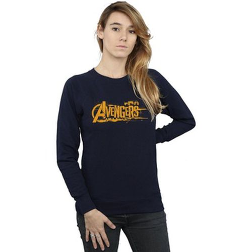 Sweat-shirt Avengers Infinity War Orange Logo - Marvel - Modalova