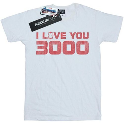 T-shirt Avengers Endgame I Love You 3000 Distressed - Marvel - Modalova