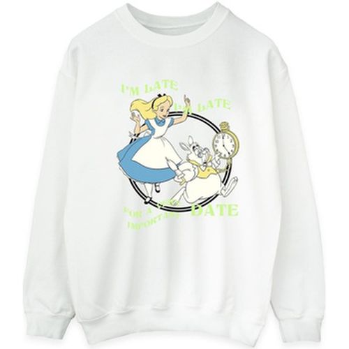 Sweat-shirt Alice In Wonderland I'm Late - Disney - Modalova