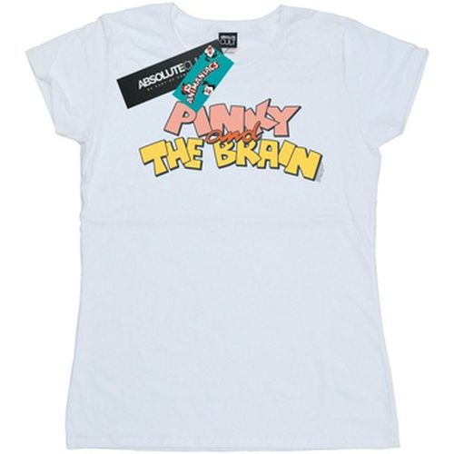 T-shirt Pinky And The Brain Logo - Animaniacs - Modalova