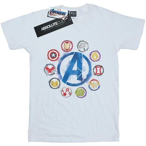 T-shirt Avengers Endgame Painted Icons - Marvel - Modalova