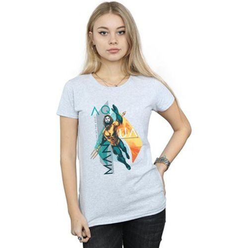 T-shirt Aquaman Tropical Icon - Dc Comics - Modalova