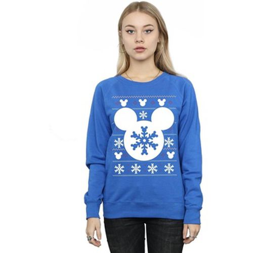 Sweat-shirt Mickey Mouse Christmas Silhouette - Disney - Modalova