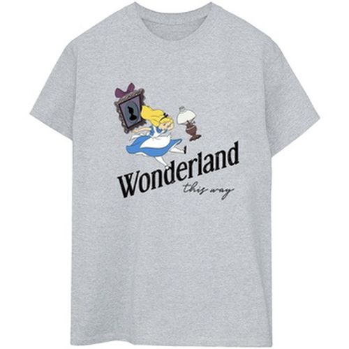 T-shirt Alice In Wonderland This Way - Disney - Modalova