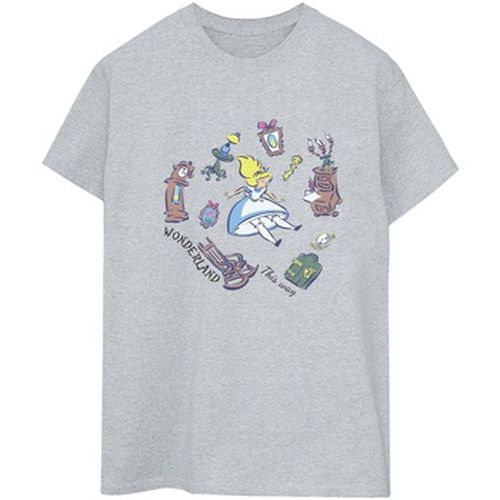 T-shirt Alice In Wonderland Falling - Disney - Modalova