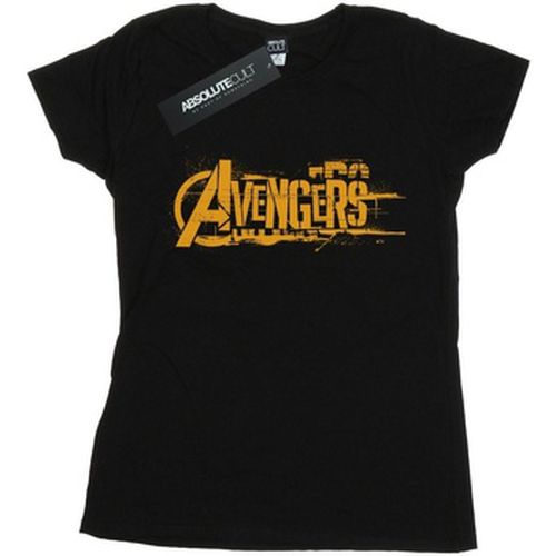 T-shirt Avengers Infinity War Orange Logo - Marvel - Modalova