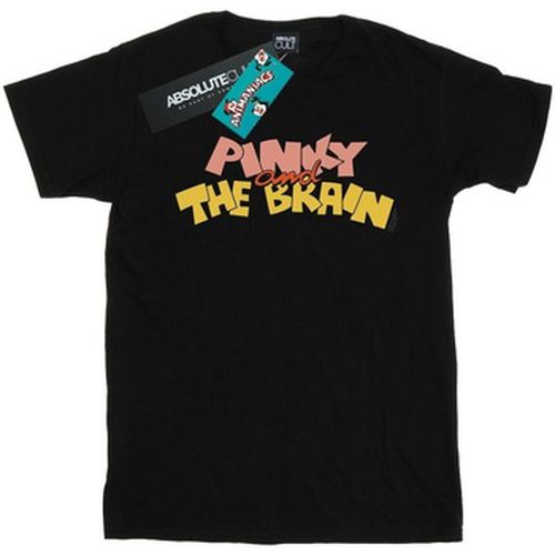 T-shirt Pinky And The Brain Logo - Animaniacs - Modalova