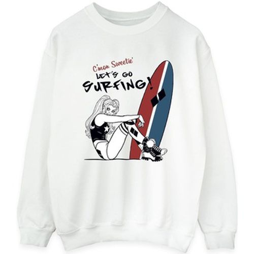 Sweat-shirt Harley Quinn Let's Go Surfing - Dc Comics - Modalova