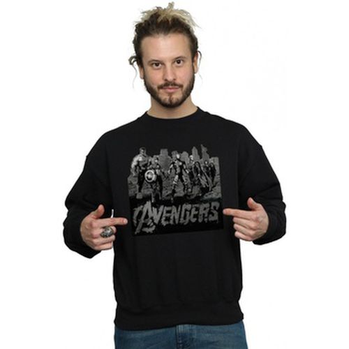 Sweat-shirt Avengers Mono Team Art - Marvel - Modalova