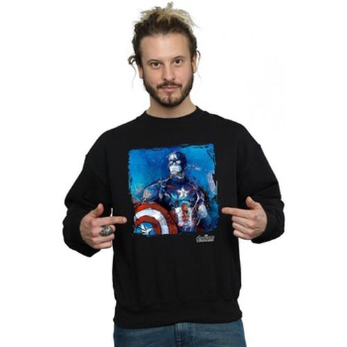 Sweat-shirt Captain America Art - Marvel - Modalova