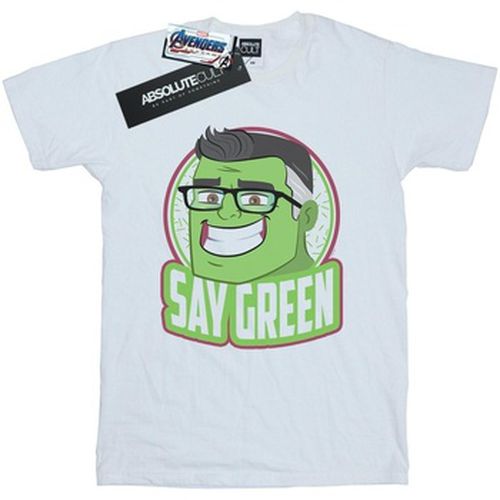 T-shirt Avengers Endgame Hulk Say Green - Marvel - Modalova