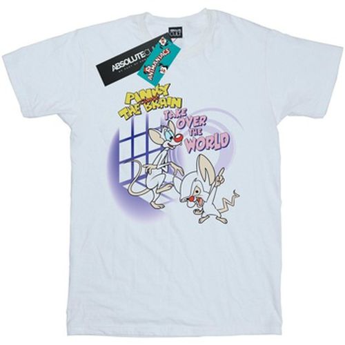 T-shirt Pinky And The Brain Take Over The World - Animaniacs - Modalova