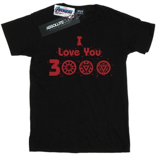 T-shirt Avengers Endgame I Love You 3000 Circuits - Marvel - Modalova